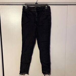 Express Black Ankle Legging Jeans